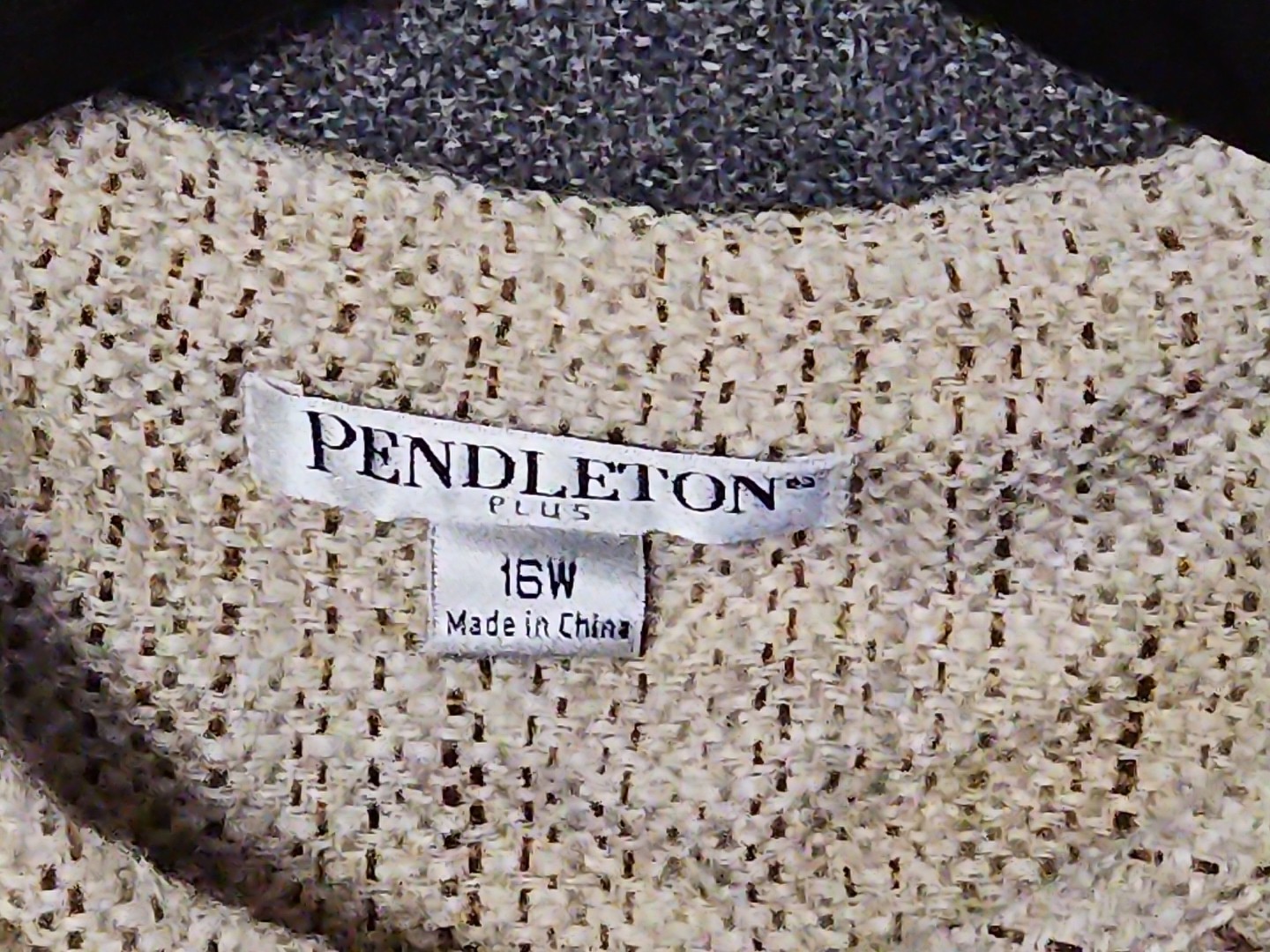 Vintage Pendleton Cream Wool Lined Jacket And Ski… - image 5