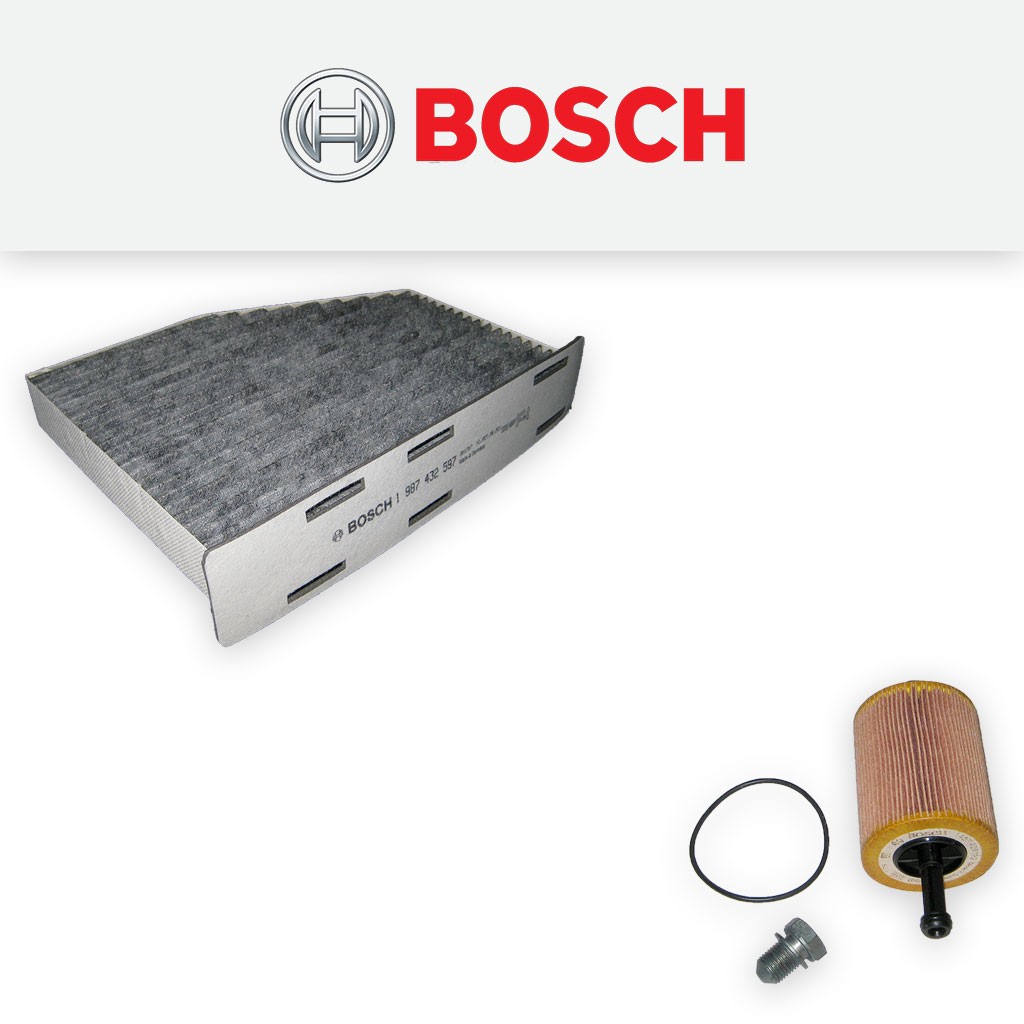 SERVICE KIT for VW CADDY (2K) 2.0 TDI 8V BMM OIL CABIN FILTERS (2007-2010)