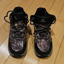 Ozark Trail Kids Camouflage Hiking Boots Lace Up Breathable Size 13