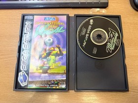 International Victory Goal Sega Saturn W/ Manual 'WORKING'