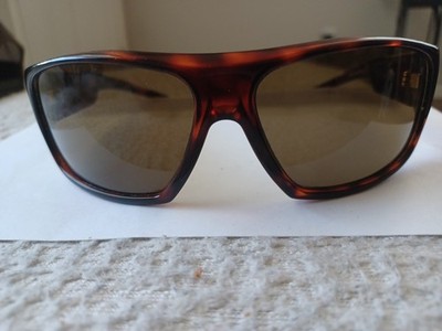 Anon Josie Brown Tortoise Rectangle Wrap Sunglasses Brown Lens Italy Men Women