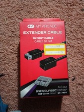 My Arcade Extender Cable 10 Foot Cable For NES Classic Edition or Wii/Wii U-FS