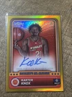2024 Topps Chrome McDonald's All American Basketball Gold Refractor Karter Knox #89