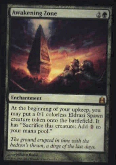 Awakening Zone - Commander: #142, Magic: The Gathering Nm C345