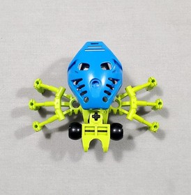 Lego Bionicle Fikou 1441 Tree Spider MOC Lot of 4 Complete Pakari Masks