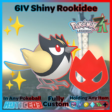 ✨ Shiny Alpha Rookidee 6IV + EVs ✨ Pokemon Legends ZA 🚀 Fast 🚀