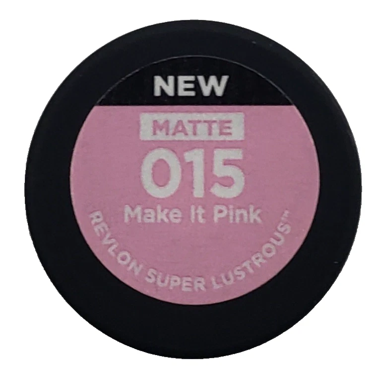 NEW Revlon Super Lustrous Lipstick The Luscious Mattes - 015 Make It Pink - Image 2 of 2