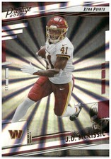 2022 Panini Prestige #294 J.D. McKissic Xtra Points Sunburst
