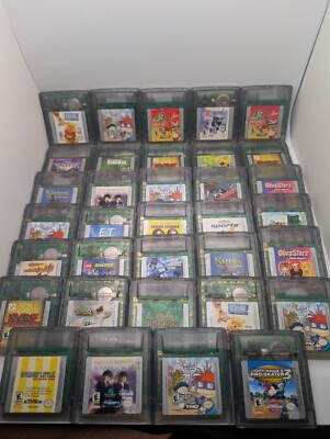 NINTENDO GAMEBOY COLOR GAME LOT   YOU CHOOSE   BUY 3 GET 1 FREE