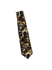 Vintage 1994 Looney Tunes Mania Men's Tie Characters Taz Daffy Tweety Bugs