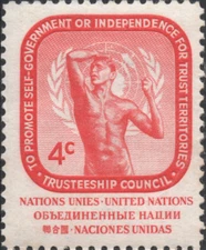 UN New York #Mi80 MNH 1959 Man [73]