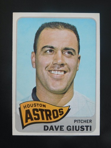 Tarjeta de béisbol 1965 Topps #524 Dave Giusti SP (nm) - Imagen 1 de 2