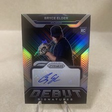 2022 Panini Prizm - Debut Signatures Silver Prizm #DS-BE Bryce Elder (AU, RC)