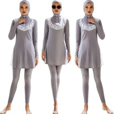 Muslim Women Modest Burkini Hijab Swimwear Islamic Swim Beachwear Bathing Suit