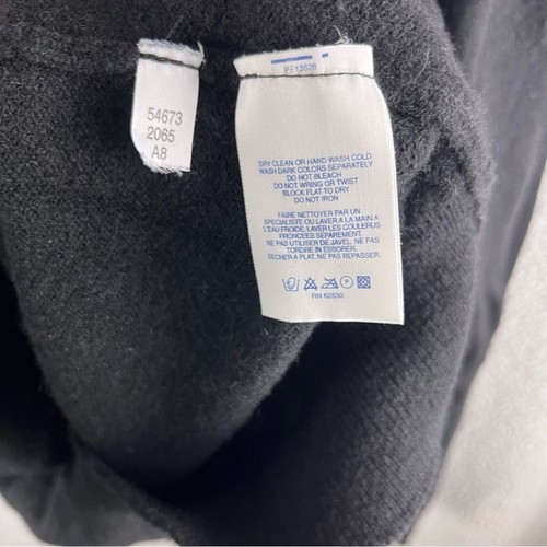 Lands End Herren Gr. XL schwarz 100% Lammwolle V-Ausschnitt Pullover - Bild 3 von 13