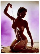 Photograph Colors - Nude - Vintage 1968 Silver Print - d