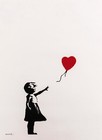 Banksy: Girl with Balloon 22x30 Archival Quality Fine Art Print