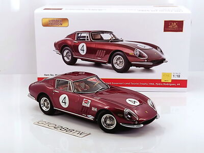 CMC 1:18 scale Ferrari 275 GTB/C #4 Nassau Tourist Trophy 1966(M