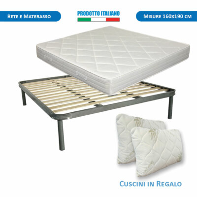 Letto matrimoniale in legno massiccio con contenitore ANGELA 180x200 cm, noce scuro
