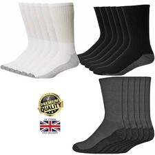 5/10/20 pairs Mens heavy duty Work Sports Boot cotton Rich Socks 6-11 & 11-14 