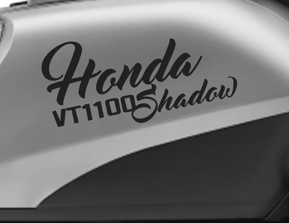 HONDA VT 1100 SHADOW motorbike bike logo decals CUSTOM COLOUR Vinyl Sticker