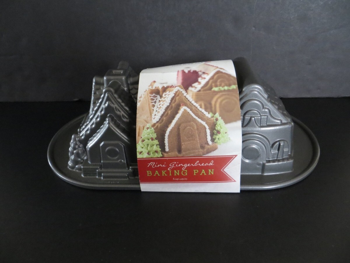 Mini Gingerbread Houses Nordicware Cake Mold Duet New in Packaging