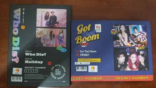 Secret Number - Who Dis?/Got That Boom - 2 Album Lot - Picture 4 of 4