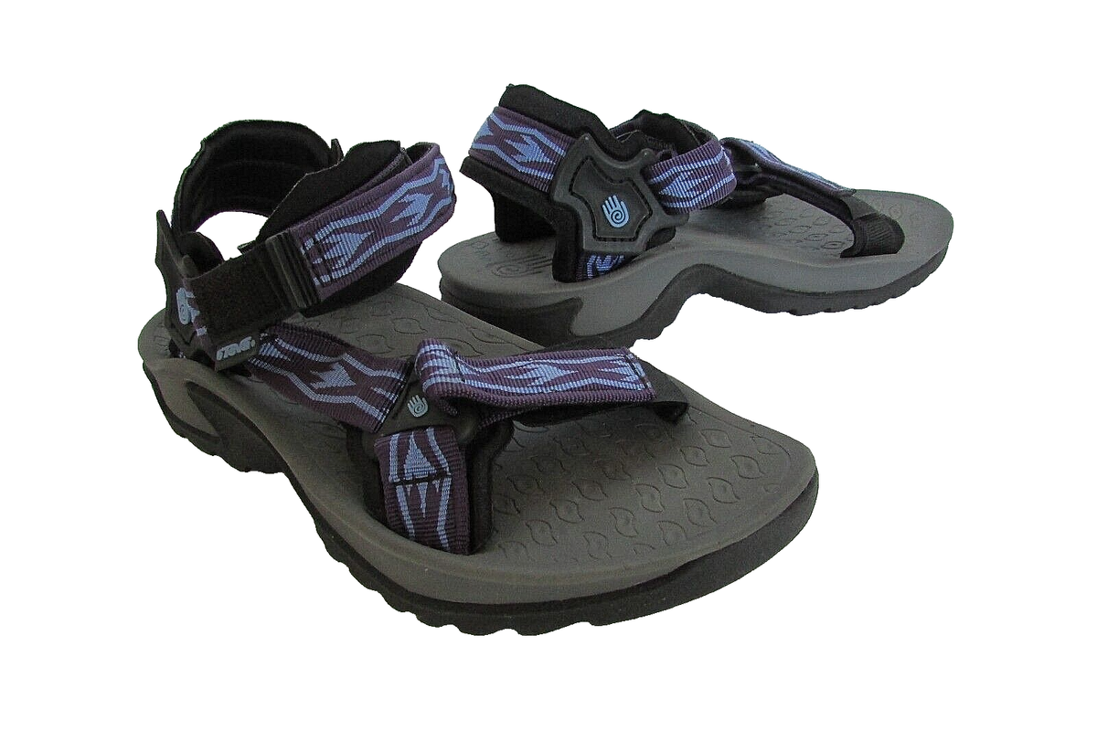 Teva Stratum Sport trail Sandals purple Geometric SZ. 8-New  display picture 2