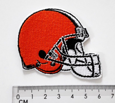 Cleveland Browns NFL Football Team Logo zum Aufbügeln Aufnäher Patch