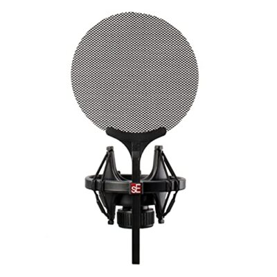 sE Electronics - Shockmount and Pop Filter for X1 Series and SE2200