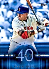 2015 Topps David Ortiz Free Agent 40 #F40-6 - Boston Red Sox