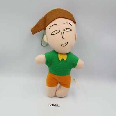 Chibi Maruko Chan C0602 Kazuhiko Hanawa Takara Plush 7'' Toy Doll Japan