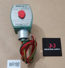  NEW Asco Red-Hat 8263G200 2-Way Solenoid Valve 3/8" Pipe 10.1 Watts  Warranty