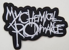 MY CHEMICAL ROMANCE - 3 Embroidered Iron On Patch Rock Band - NEW