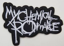 MY CHEMICAL ROMANCE - 3” Embroidered Iron On Patch Rock Band