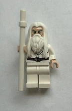 LEGO Gandalf The White Minifigure (lor063) Lord of The Rings 79007 RARE