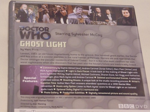Doctor Who Ghost Light – Region 2 DVD 2004 BBC Sylvester McCoy – Used - Picture 4 of 8