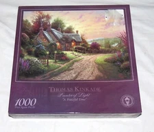 Thomas Kinkade A Peaceful Time 1000 Piece Jigsaw Puzzle - New Sealed