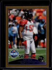 2009 Topps Gold #307 Ray Lewis 194/2009 Baltimore Ravens Football Card  ID:41411