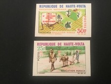 ICOLLECTZONE Burkina Faso 171-172 XF NH imperf