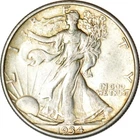 1934 50C Walking Liberty Half Dollar Gem AU K18469