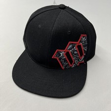 ADULT WORLD INDUSTRIES BLACK/RED ADJUSTABLE HAT - NWT