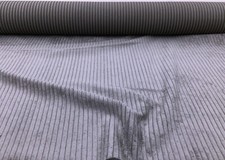 Microfiber Wide Wale Corduroy Upholstery Drapery Fabric Steel Gray FF36