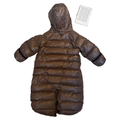 7AM Enfant Doudoune One Piece Infant Snowsuit Bunting Purple Baby 6-12 Month - Picture 4 of 7