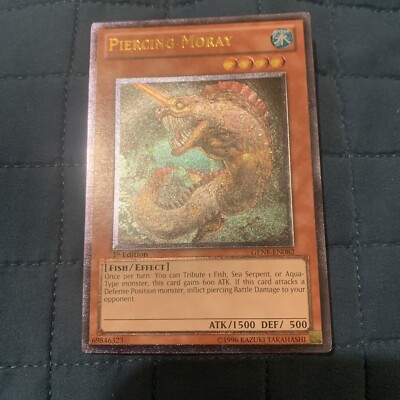 GENF-EN082 Piercing Moray Ultimate Rare Mint YuGiOh Card