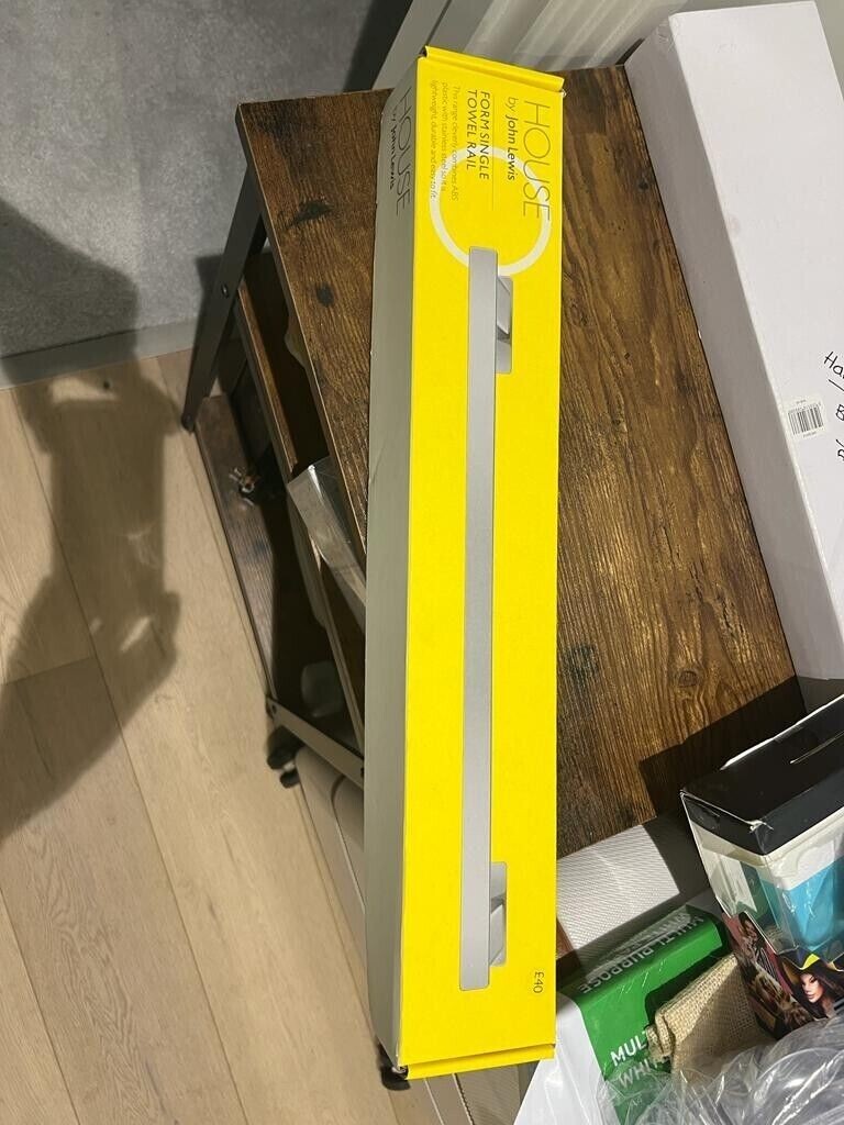 8 Brand New John Lewis bathroom fixtures hooks, rail, toilet roll eBay