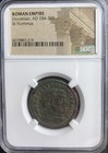 NGC Certified Ancient Roman Coin Emperor Diocletian 284-305 AD Large Nummus