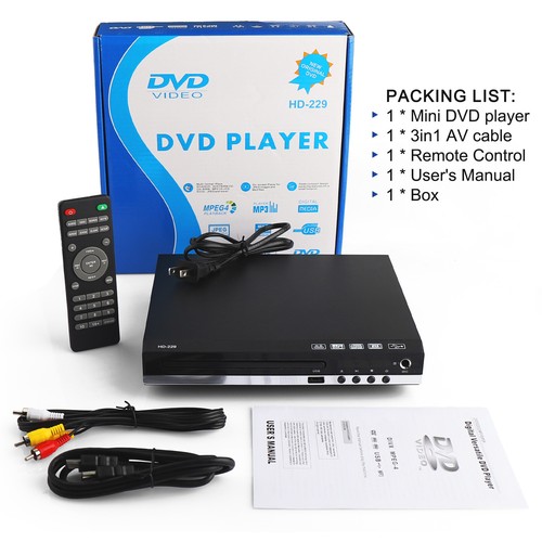 1080p DVD Player All Region Free DVD CD USB Player with HD+RCA Output US C7N0 - Picture 14 of 14