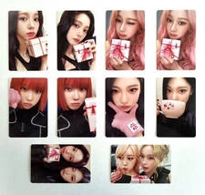 Aespa SM 2024 Pink Christmas Official Photocard Karina Giselle Winter Ningning