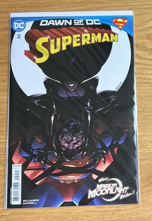 New Superman 2 2023 DAWN OF DC Marilyn Moonlight Jamal Campbell cover
